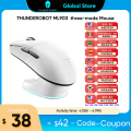 Thunderobot ML903 three-mode mouse gaming esports Wireless Bluetooth 2.4G wired 4K ultra-lightweight design PAW3395 charging. 
