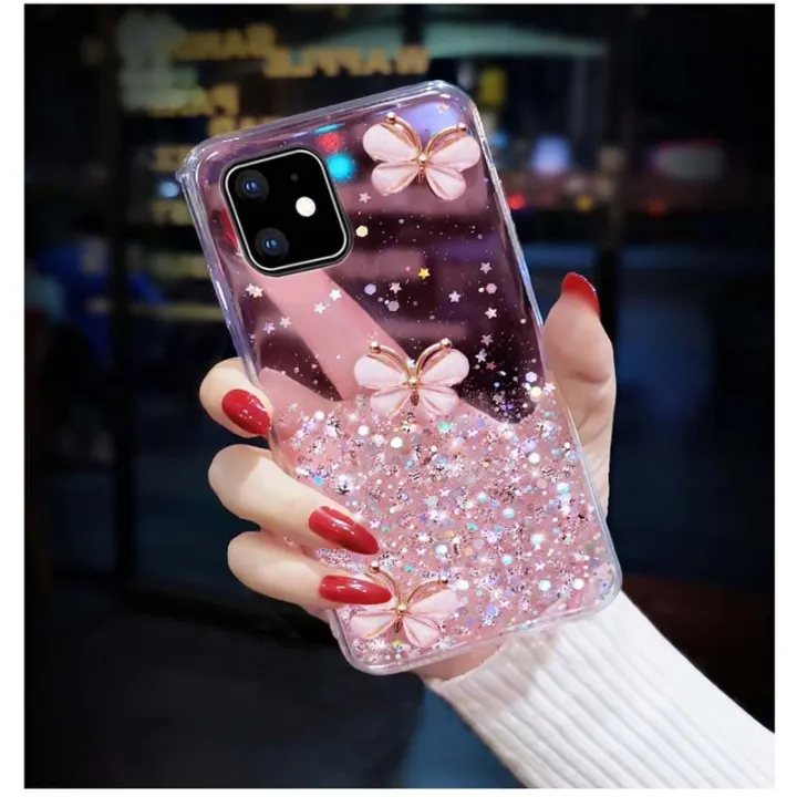 Phone%20Case%20Honor%20X8%20Back%20Cover%20Shiny%20Ring%20Case%20Glitter%20Soft%20Transparent%20Butterfly%20Cases%20for%20Honor%20X8%20Case%20Stars%20Moon%20Girls%20-%20Image%209