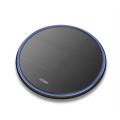 Ultra-thin Round 15W Qi Wireless Charging Pad Phone Charger for Samsung Galaxy. 