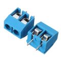 2 Pin Terminal Block Phoenix Blocks Connector Plug in Screw Terminal Block Green. 