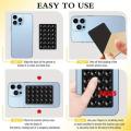 Silicone Suction Phone Holder Mat Multifunctional Suction Cup Wall Stand Square Anti-Slip Single-Sided Case Mount Back Sticker.
