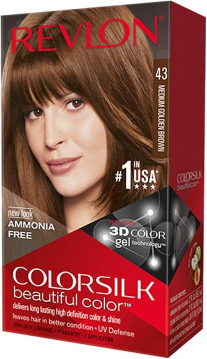 Colorsilk Ammonia Free 43 Medium Golden Brown