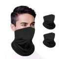full black mask new Multi-Function Magic face Bandana For Biker-Full Black  , Balaclava Face Bandanas For Bike Riding (Black) - Protect Yourself From Dust And Wind While Riding. 