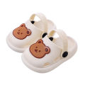 Children's Slippers Summer New Cute Bear Baby Girl Shoes Boys Soft Bottom Non-Slip Home Bathroom Inner Sandals. 