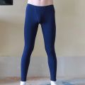 Mens Athletic Workout Sport Cotton Leggings Tights Warm Shaping Trousers Pants Breathable Convex Pouch Legging Pants. 