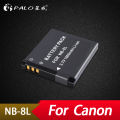 Palo 1Pcs 1000mAh NB-8L NB8L 8L Li-ion Battery For Canon PowerShot A3300 A3200 A3100 A3000 A2200 A1200 IS Camera Battery Pack. 