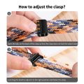 Nylon Braided Strap For Apple Watch Band 44mm 40mm 45mm 49mm 41mm 38mm 42mm magnetic buckle Bracelet iWatch series se 1 2 3 4 5 6 SE 7 8 9 Ultra. 