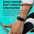 1.58 inch long screen sports smartwatch with fitness heartbeat tracking, real-time data, communication, IP67 waterproof watch. 
