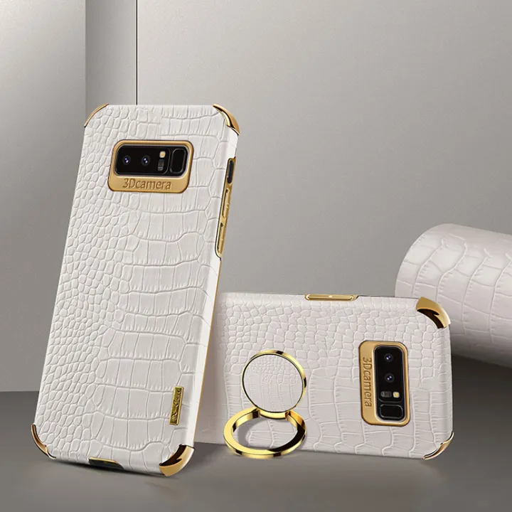 Case%20for%20Samsung%20Galaxy%20Note8%20Crocodile%20Pattern%20360%20Degree%20Rotating%20Ring%20Protective%20Cover%20Compatible%20with%20Magnetic%20Car%20-%20Image%202