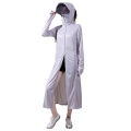 Summer sun-protective clothingWomen's long UV-proof over-the-knee full-body sunscreen clothingIce silk breathable long-sleeved jacket. 