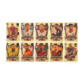 【Popular Categories】 New occer tar Card Football Player Fan Card 50 heet European and American Football tar Footballer Foil Card Gift. 