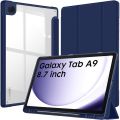 For Samsung Galaxy Tab A9 8.7" Inch Premium Leather Finish Flip Back Cover. 