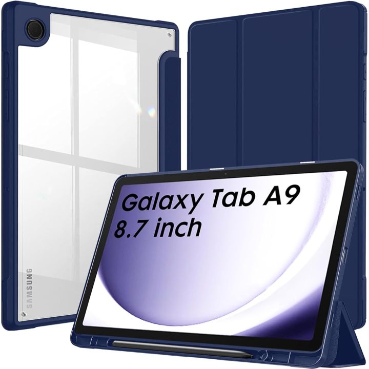 For%20Samsung%20Galaxy%20Tab%20A9%208.7"%20Inch%20Premium%20Leather%20Finish%20Flip%20Back%20Cover%20-%20Image%205