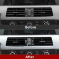 Car Air Conditioner AC Vent Cover for 5 Series E60 2004-2010.