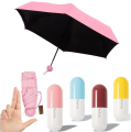 Capsule Umbrella,Mini Pocket Capsule Umbrella Waterproof UV Rain Umbrellas -Bix Super Shop. 