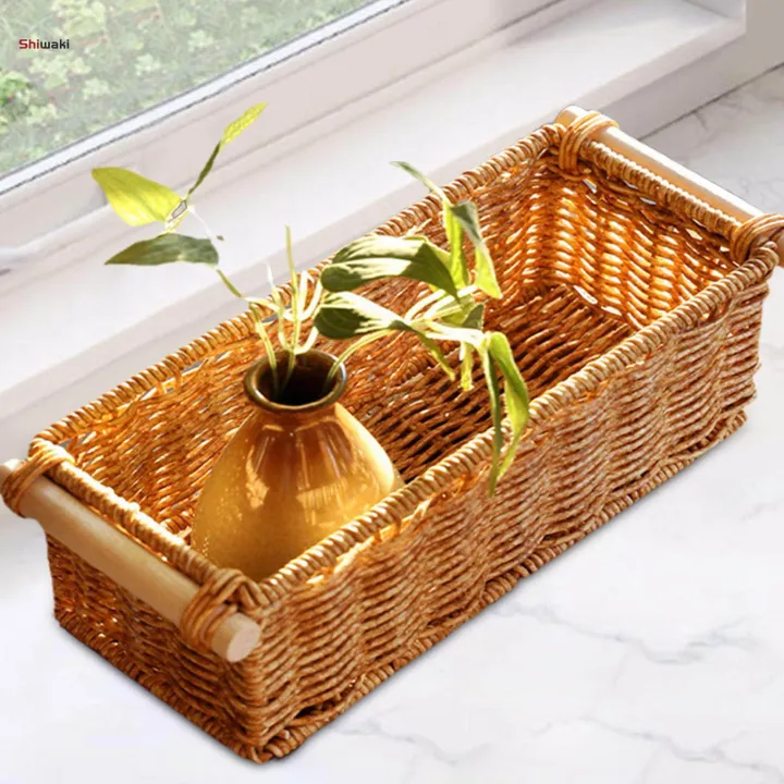Imitation%20Rattan%20Storage%20Basket%20Woven%20Baskets%20for%20Coffee%20Table%20Bathroom%20Home%20-%20Image%208