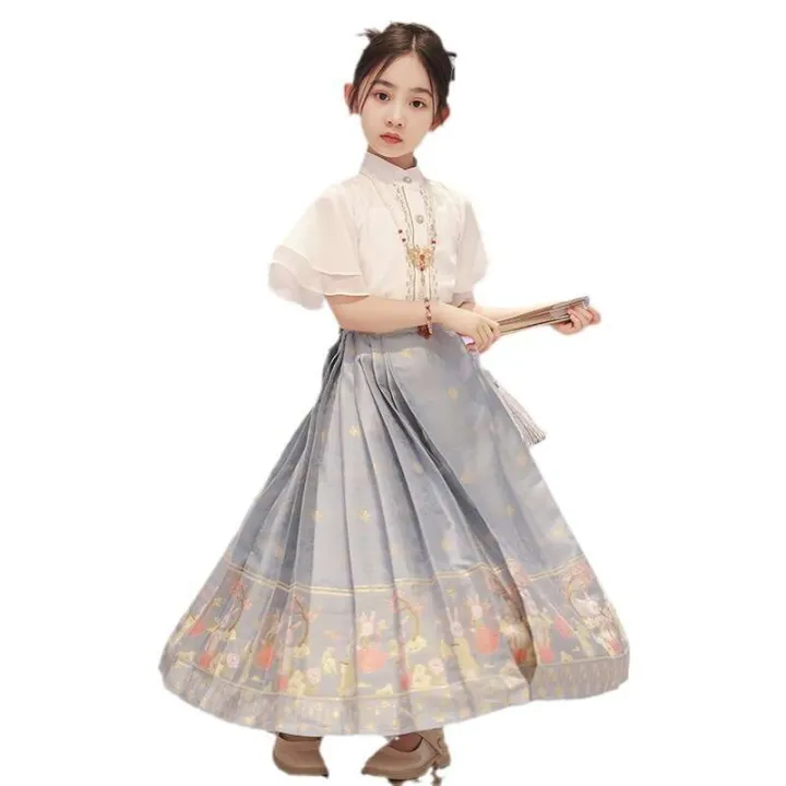 Women's%20Tang%20attire,%20Hanfu,%20girl's%20horse%20face%20suit,%20Chinese%20style%20skirt,%20summer%20ancient%20costume%20performance,%20children's%20formal%20dress%20skirt%20-%20Image%205