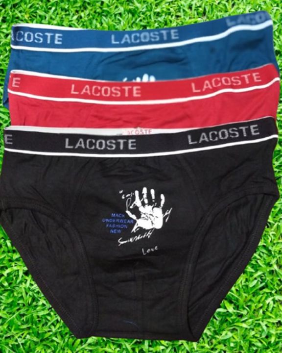Pack of 3 pis Cotton Underwear Briefs for Men