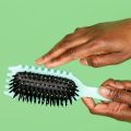 Hollow Comb Bounce Curl Define Styling Brush New Durable Smooth Hair Fluffy Comb Massage Home Hair Styling Tool Combs.