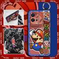 Durable Phone Holder Phone Case For VIVO IQOO8 Soft case Protective Fashion Design Lanyard Dirt-resistant Anti-dust Ring.