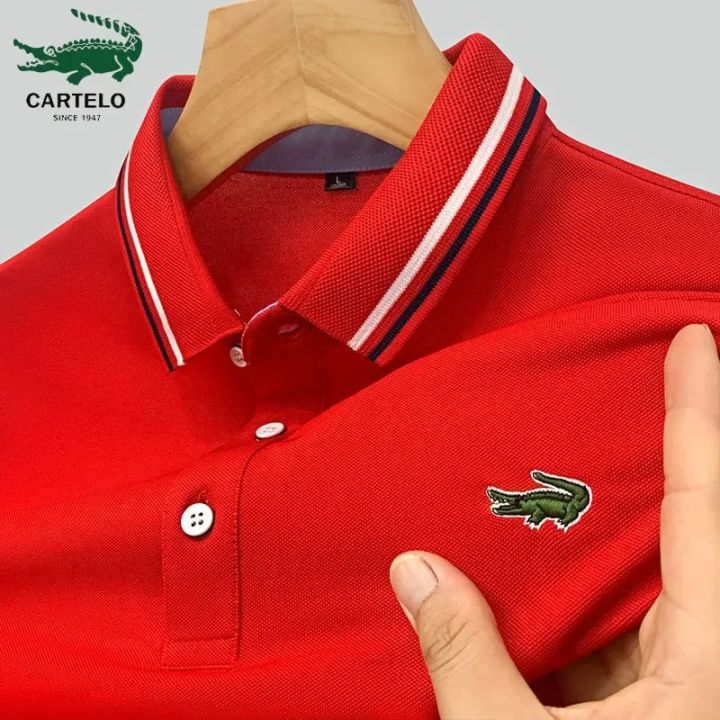 2024%20NEW%20High%20Quality%20Lacoste%20T-shirts%20for%20men%20Embroidered%20Men's%20t-shirts%20Mens%20polo%20shirt%20Shirt%20male%20Polo%20T%20shirt%20for%20men%20Summer%20-%20Image%205
