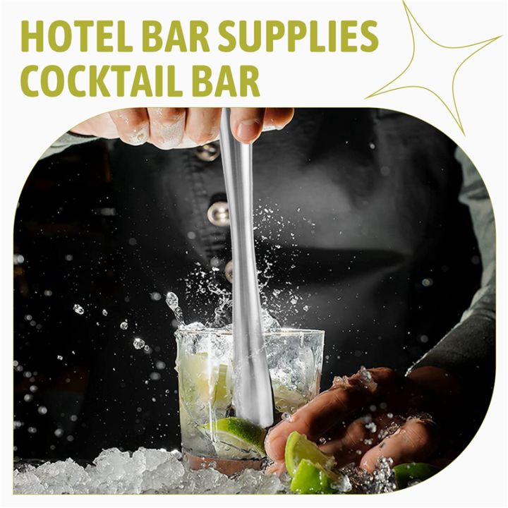 Cocktail%20Muddler%20Stainless%20Steel%20Lemon%20Masher%20Cocktail%20Muddler%20Ice%20Masher%20for%20Fresh%20Fruit%20Spice%20Ice%20Bars%20Tools%2026%20cm%20-%20Image%202
