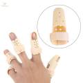 2 Pieces Plastic Finger Splint Brace Recovery Splint Mallet Splint. 