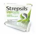 Strepsils Citrus Lemon (Sugar Free) 16 Lozenges (Thailand). 
