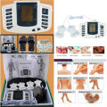 Multifunction Electrical Stimulator Full Body Relax Muscle Massager Pulse Tens Acupuncture Therapy with Slipper messager ( 2 Pear Electrode pads.