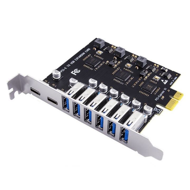 SSU%20PCIe%20to%20USB%203.2%20Gen%202%20Card%208-Port%20(6X%20Type-A+2X%20Type-C)%20Converter%20-%20Image%205