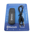 USB Wireless Bluetooth Audio Receiver with 3.5mm Output 10m Range Black.