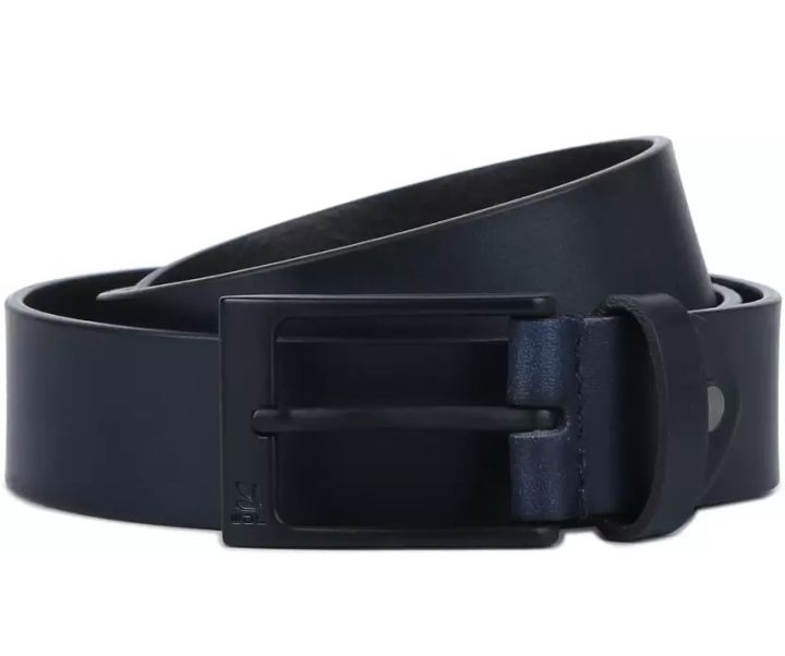 Woodland Leather Belt - BT 648030A Navy