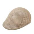 Middle-Aged and Elderly Men Advance Hats Mesh Breathable Peaked Cap Hollow Advance Hats Sun Hat Summer Grandpa Dad's Hat. 