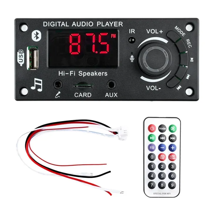 2*50W%20100W%20Amplifier%20Bluetooth%205.0%20MP3%20Decoder%20Board%20DIY%20Car%20MP3%20Player%20USB%20FM%20Recording%20Switching%20TF%20USB%20Mic%20Record%20Call%20-%20Image%207