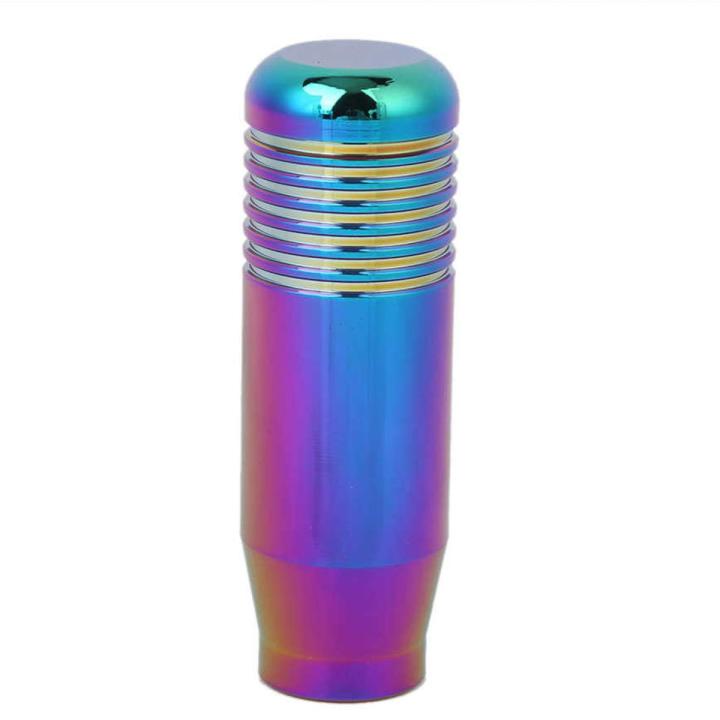 Colorful Gear Shift Knobs With Adapter Aluminum Alloy Shifter Knob Head