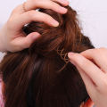 2pcs Fashion Beauteous Spiral Spin Screw Pin Hair Clip Twist Barrette. 