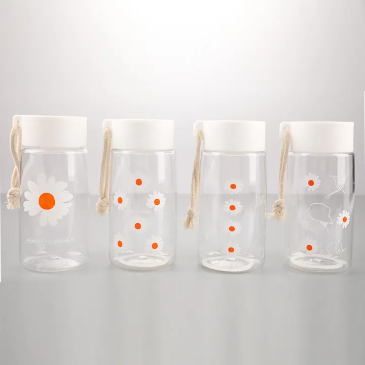 500Ml%20Small%20Daisy%20Transparent%20Plastic%20Water%20Bottles%20Water%20Bottle%20Portable%20Travel%20-%20water%20bottle%20-%20Image%204