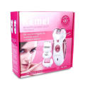 Kemei KM-2530 Rechargeable Epilator & Shaver 4 in 1 Beauty For Women.