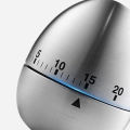 Kitchen Supplies Stainless Steel Egg Clock Kitchen Timer Alarm Count Up Down Clock 60 Minute Countdown Cooking Timer. 