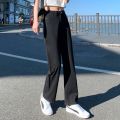 New Clothes 4XL 5XL Mom Straight High Waist Jeans Women Classic Beige Black Kan Denim Pants Brand Pure Color Cowboy Trousers. 