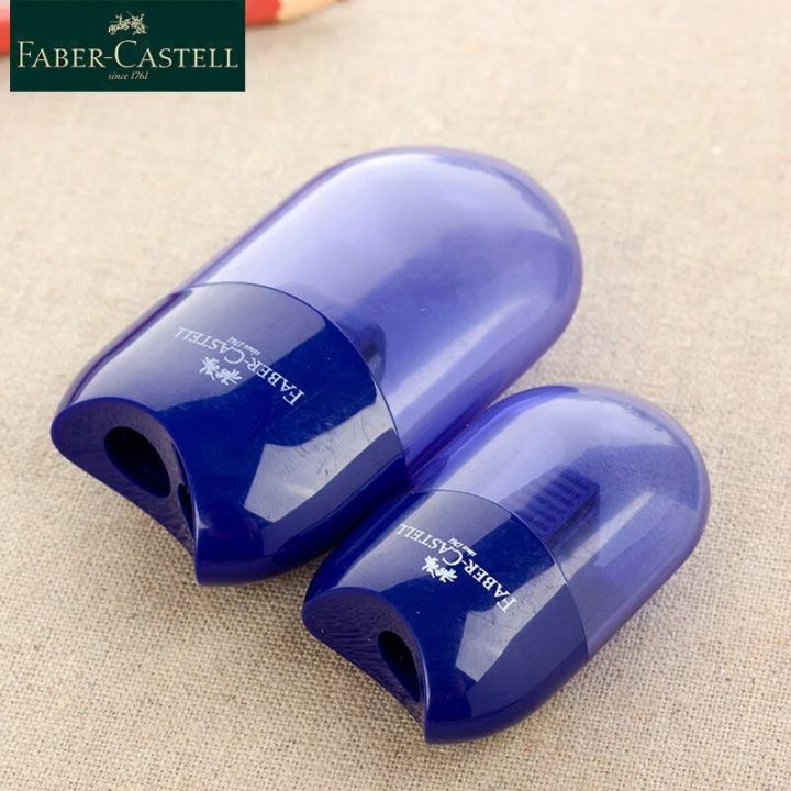 Faber Castell Cute Pencil Sharpener Kawaii Single/Double Hole Pencil Cutter Sacapuntas Stationery Kids School Supplies 183502