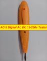 AC-2 AC DC Voltage Tester Digital AC DC 12-220V Non-Contact Voltage Detector Tester Pen With Night Sight Induction Test Multi Sensor LCD Display Voltmeter.