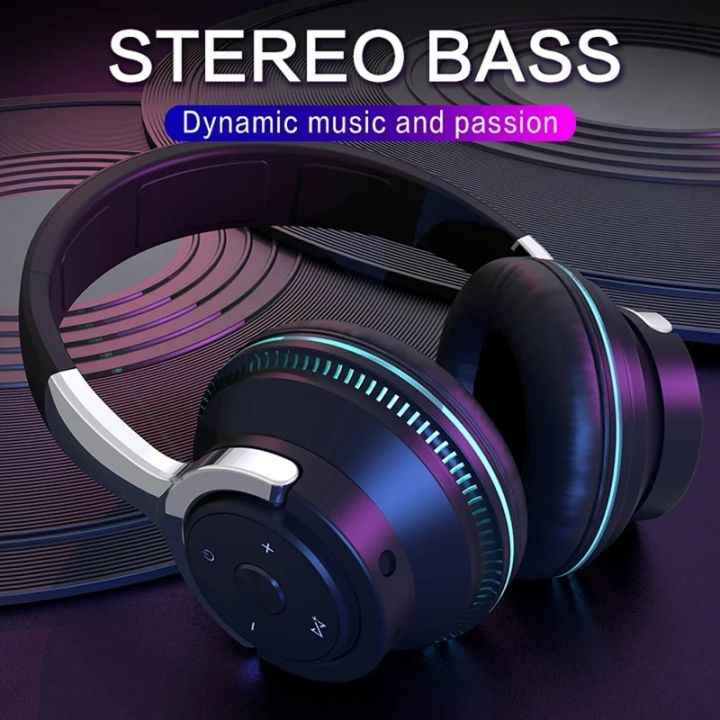 Wireless Headphones Bluetooth Headsets Stereo Earphone With Mic TF Card Noise Reduction Earbuds For iphone Xiaomi Samsung phone