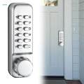 Mechanical Digital Code Lock Keyless Entry Door Lock Combination Password Security for Home and Office. 