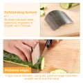 Stainless Steel Finger Protector Anti-cut Finger Guard Safe Vegetable Cutting Hand Protecter Kitchen Gadgets Kitchen Accessories. 