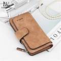 (New) louiwill' wallet for women long clutch pure PU leather hand bag large capacity card holder zipper coin pure Fahion money bag.