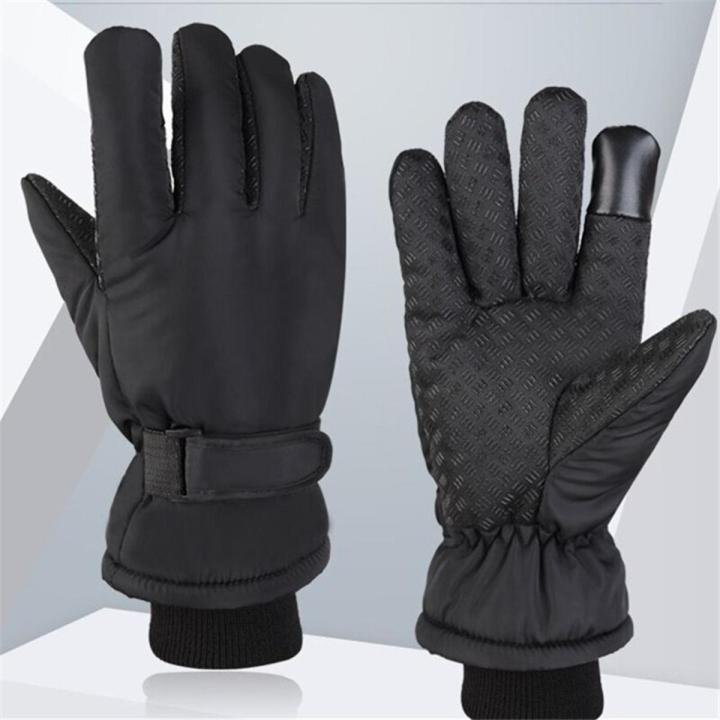 Men Winter Ski Gloves Waterproof Windproof Outdoor Sport Cycling