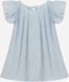 Ruffled Charm: Cute Sleeveless Dress for Girls Aged 0 to 12. 