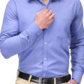 Full-Sleeve Shirt for Men - Blue. 