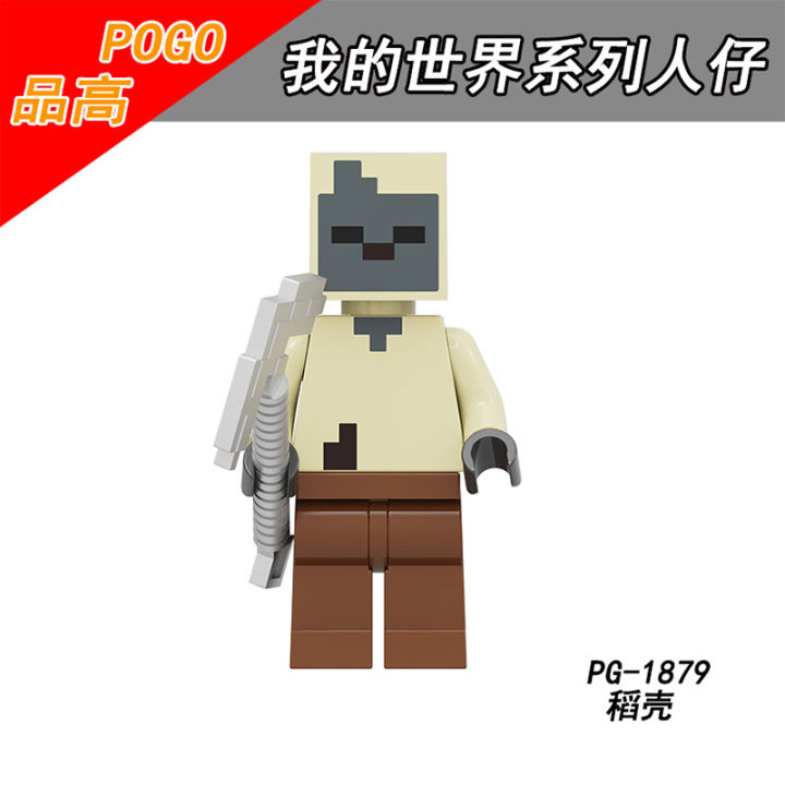 8pcs/set%20Minecraft%20Figures%20Building%20Steve%20Alex%20Blocks%20Bricks%20For%20Children%20Gift%20Toys%20PG8214%20-%20Image%204